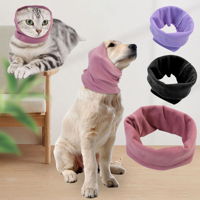 Dog Grooming Earmuffs Are Soft, Warm and Anti-Noise, Pet Outdoor Travel, Anti-Cold and Anti-Freeze Headgear, Noise Reduction