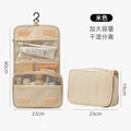 Cross-border Waterproof Cationic Hook Wash Bag Travel Cosmetic Bag Bathroom Supplies Large Capacity Convenient Travel Fabric