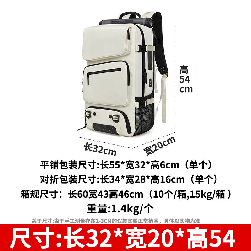 Foreign Trade Cross-border Supply Backpack Men's Large Capacity Crossbody Portable Travel Multi-functional Shoe Warehouse Sports Fitness Bag
