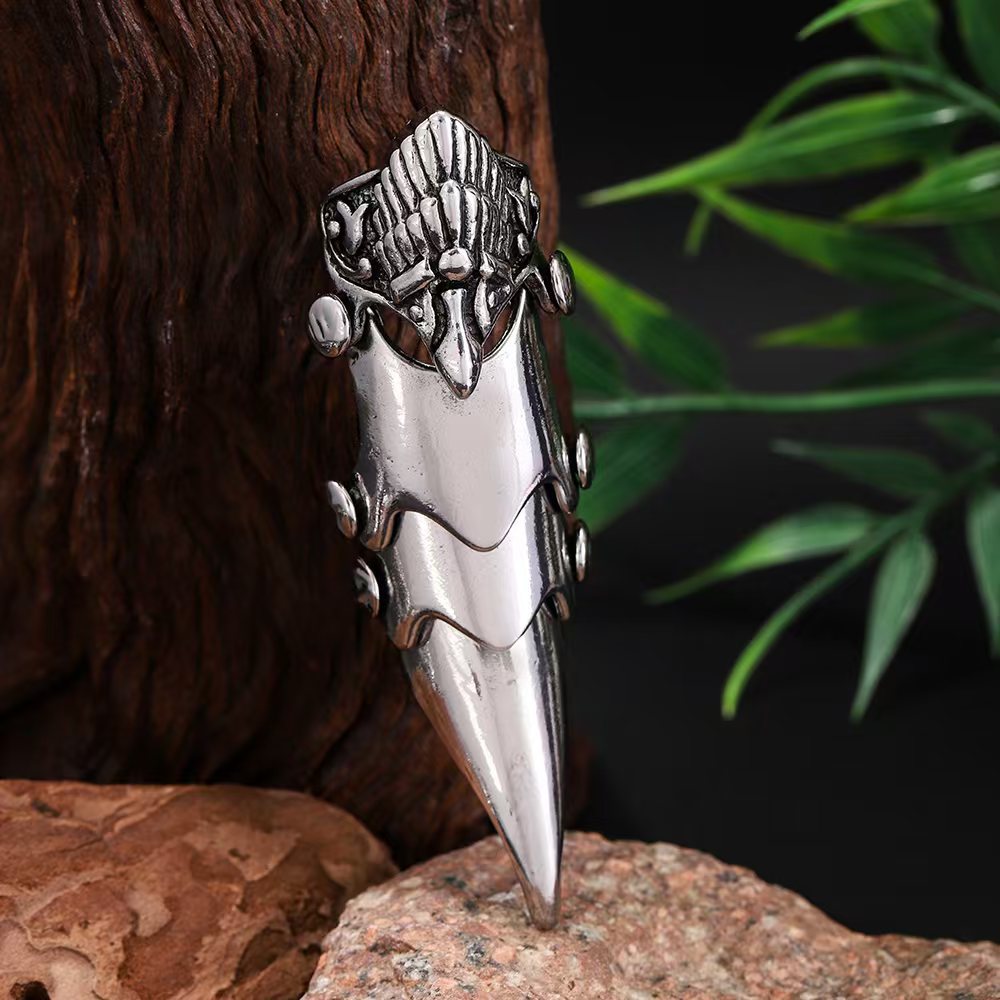 Vintage Men's and Women's Rings with Trendy and Cool Elements, Non-Mainstream Alloy Finger Rings, Factory Direct Sales and Wholesale.