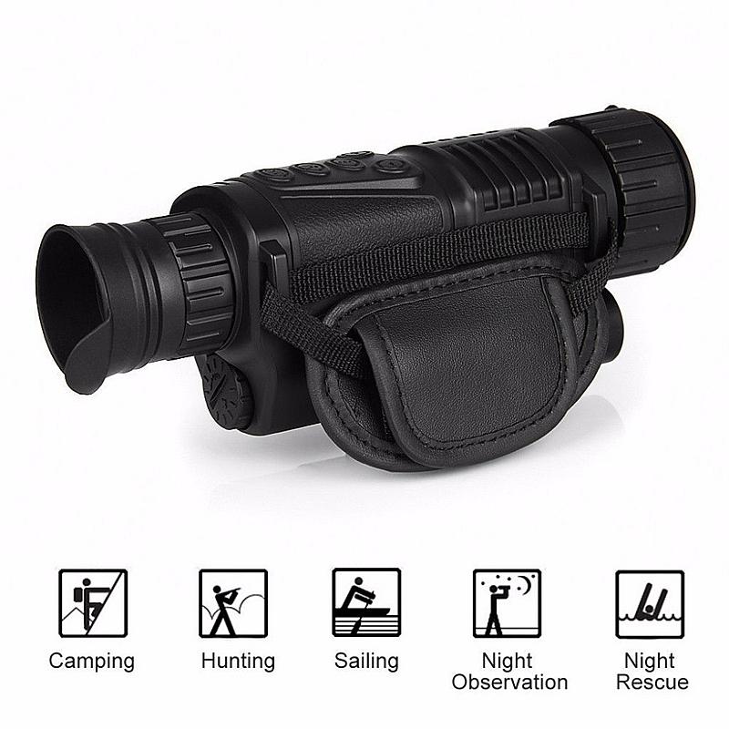 NNEIDS Usb Charging Infrared Monocular Telescope - Professional Night Vision-4