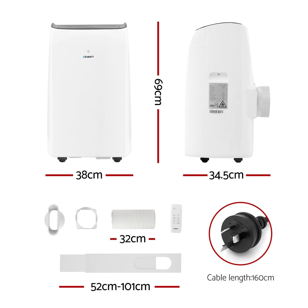 NNEDSZ 12000BTU Portable Air Conditioner-1