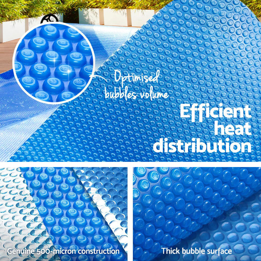 NNEDSZ Solar Swimming Pool Cover 10M X 4M-3