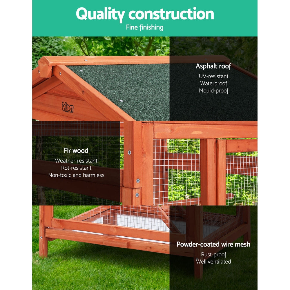 NNEDSZ Bird Cage Wooden Pet Cages Aviary Large Carrier Travel Canary Cockatoo Parrot XL-3