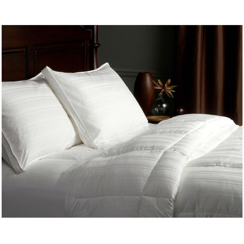 King size 100-Percent Cotton Medium Warmth Down Alternative Comforter-0