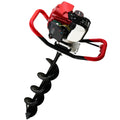 NNEMB BPX-1400 38cc 4-Stroke Petrol Post Hole Digger, 150mm Auger w/ 600mm Extension Shaft-0