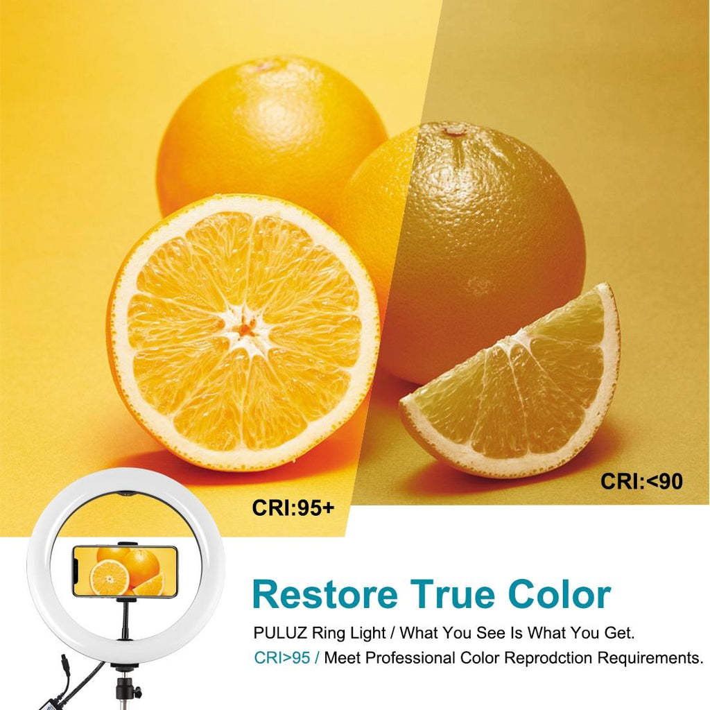 NNEIDS 10.2 Rgbw Led Ring Light Kit With Tripod Remote And Phone Clamp-1