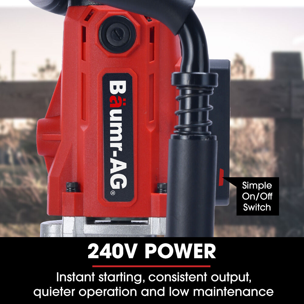 NNEMB HP360e 2200W Electric Post Driver, with 2 Piling Socket Sleeves-1