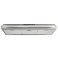 NNEMB 90cm Fixed Stainless Steel Rangehood, Quiet 3-Speed, 4-Layer Dishwashable Filters, Halogen Lights EFR90S-0