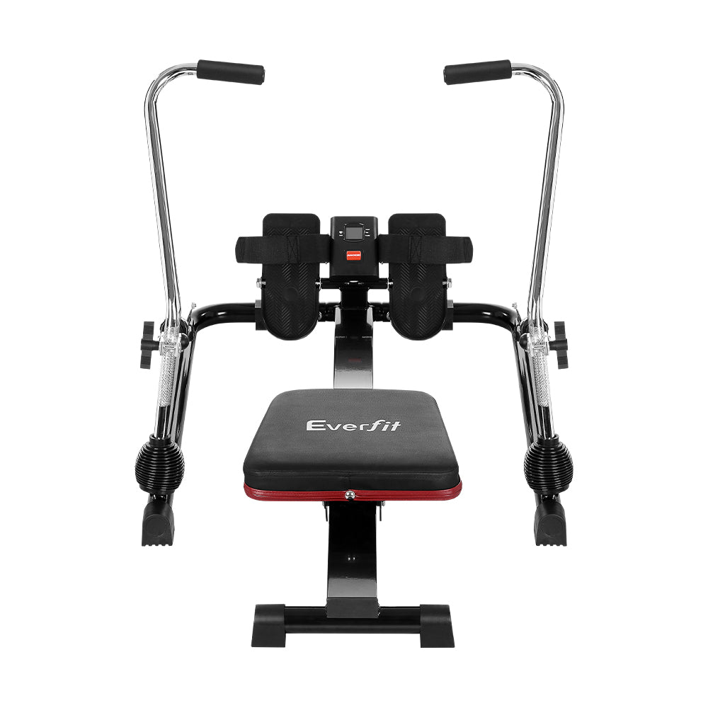 NNEDSZ Rowing Machine 12 Levels Hydraulic Rower Fitness Gym Home Cardio-2