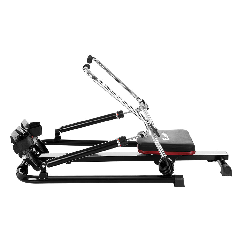NNEDSZ Rowing Machine 12 Levels Hydraulic Rower Fitness Gym Home Cardio-3