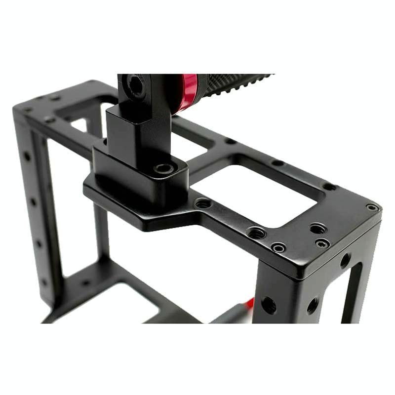 NNEIDS Camera Cage Handle Kit For Slr Camera - Black & Red-4