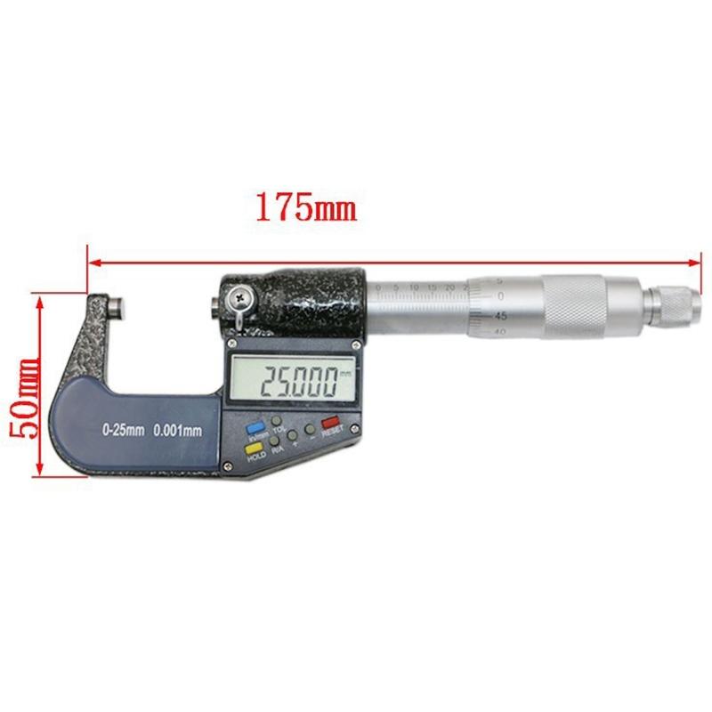 NNEIDS 1 Inch Digital Micrometer - 25Mm 0.001Mm Resolution-0