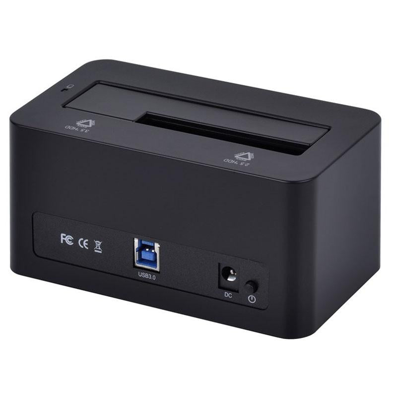 NNEIDS High-Speed Usb 3.0 To Sata Dock For 2.5 / 3.5 Hdd - Black-3