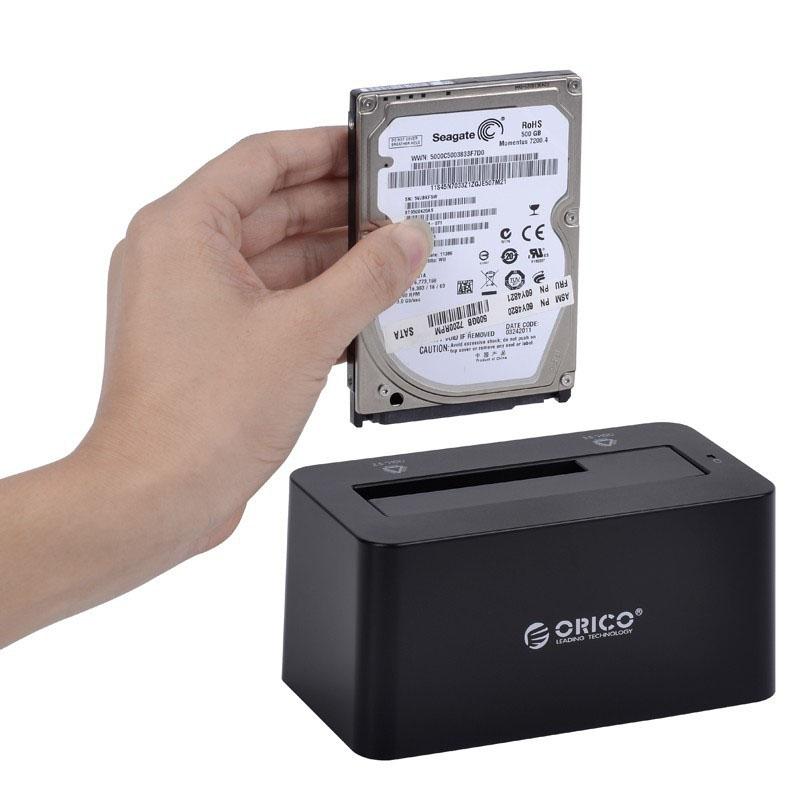 NNEIDS High-Speed Usb 3.0 To Sata Dock For 2.5 / 3.5 Hdd - Black-4
