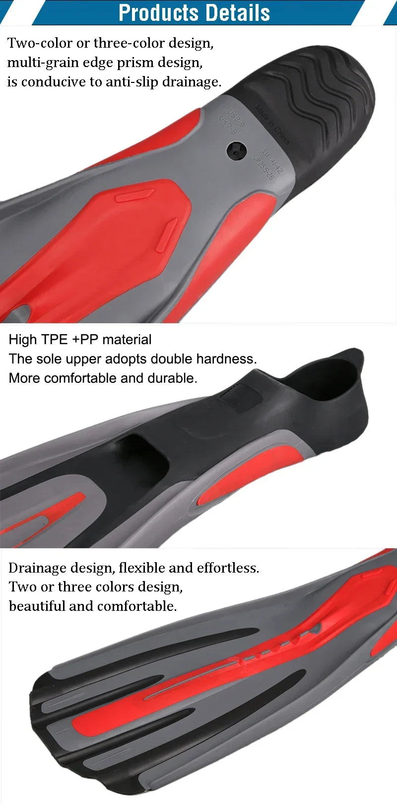 NNEOBA Professional Adult Swimming Fins-1
