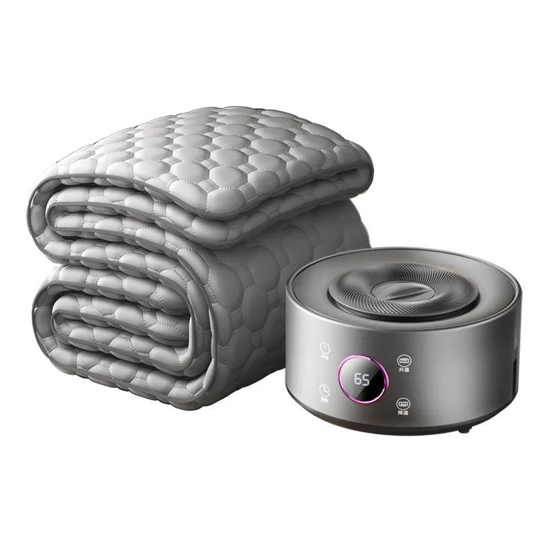 Smart Water-Circulating Heated Mattress Pad – Constant Temperature Electric Blanket for Single & Double Beds-0
