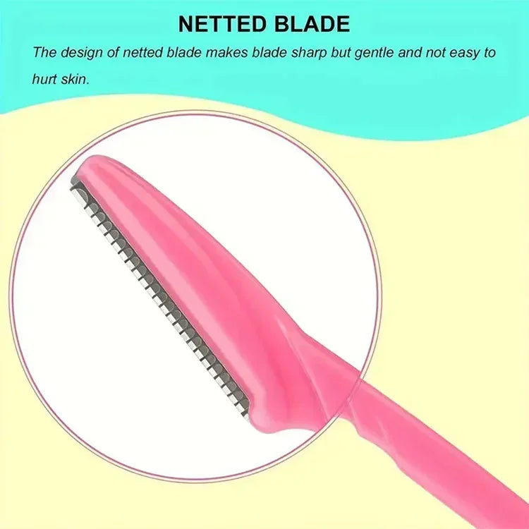 30 Pcs , Multipurpose Exfoliating Dermaplaning Tools And Facial Razor With Precision Cover,Safety Beauty Eyebrow Razor For Women