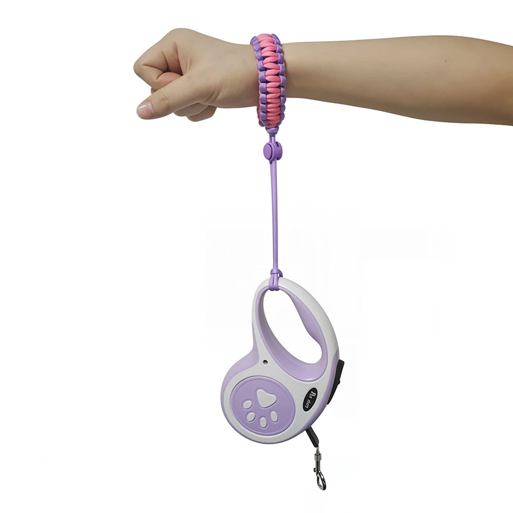 Hand Free Dog Leash Anti-Fall Wrist Strap Adjustable Wristband For Retractable Puppy Traction Rope Chihuahua Yorkie Accessories