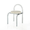 NNEOBA Six Colors Crystal Makeup Chair Modern Acrylic Furniture Unique Relax Lounge Dining Chair Clear Meubles De Salon Household Items-0