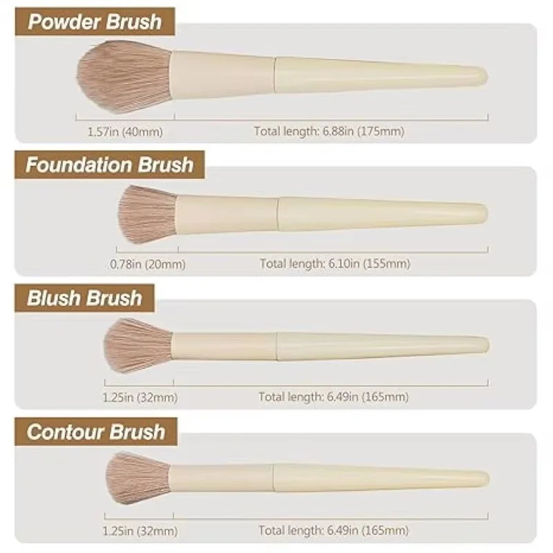 Professional Soft 10-14PCS Makeup Brushes Set for Women Eye Shadow Foundation Blush Powder Concealer Cosmetic Beauty Tools