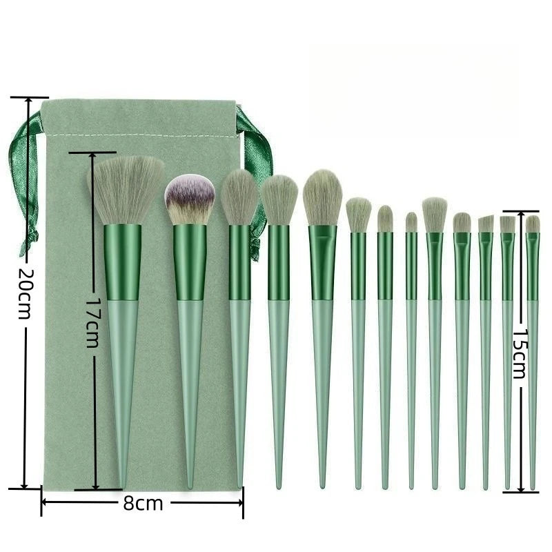 13Pcs Makeup Brushes Set Eye Shadow Foundation Women Cosmetic Powder Blush Blending Beauty Make Up Tools For Beginner Hotting
