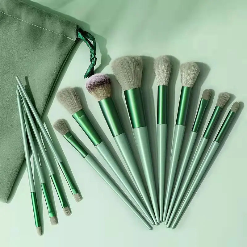 13Pcs Makeup Brushes Set Eye Shadow Foundation Women Cosmetic Powder Blush Blending Beauty Make Up Tools For Beginner Hotting