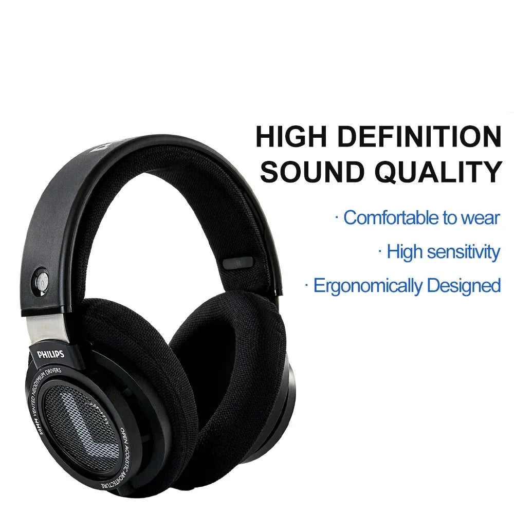 NNEOBA Wired HiFi Stereo Over-Ear Headphones-1