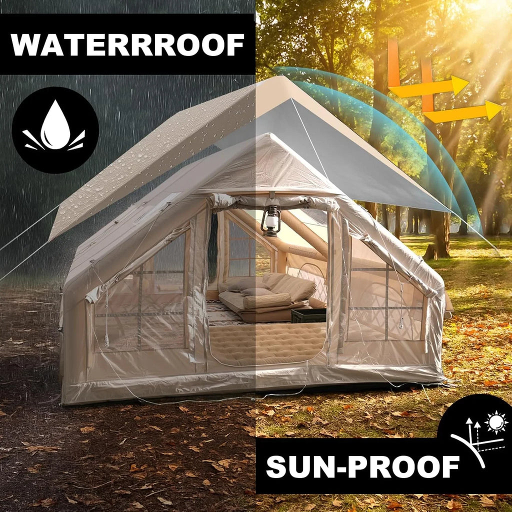 NNEOBA 10×13FT Rainfly Tarp – Waterproof Ultralight Camping Shelter for 6–8 Person-2