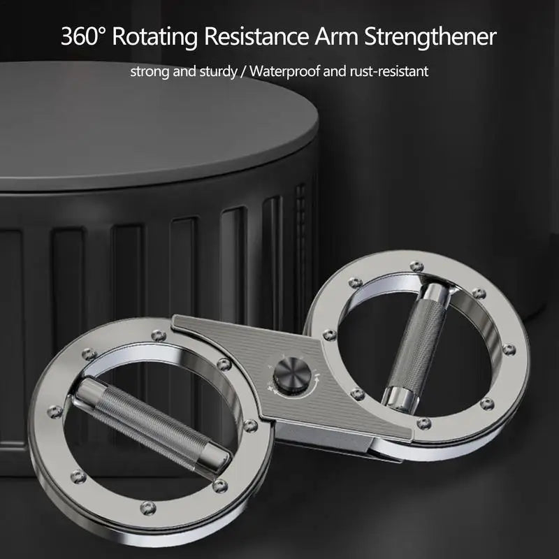 NNEOBA 360-Degree Rotating Grip Strength Trainer-3