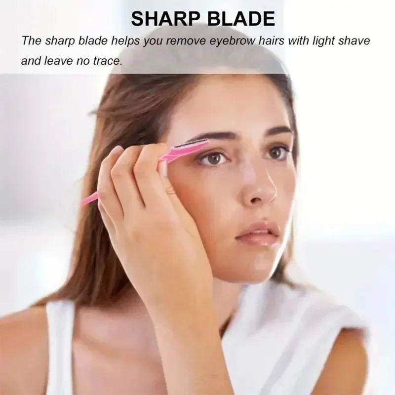 30 Pcs , Multipurpose Exfoliating Dermaplaning Tools And Facial Razor With Precision Cover,Safety Beauty Eyebrow Razor For Women
