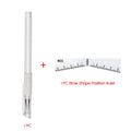 Eyebrow Position Mark Tools Microblading Brow Shape Mapping Kit with White Marker Pen and Brows Outline Design Ruler Makeup Kits