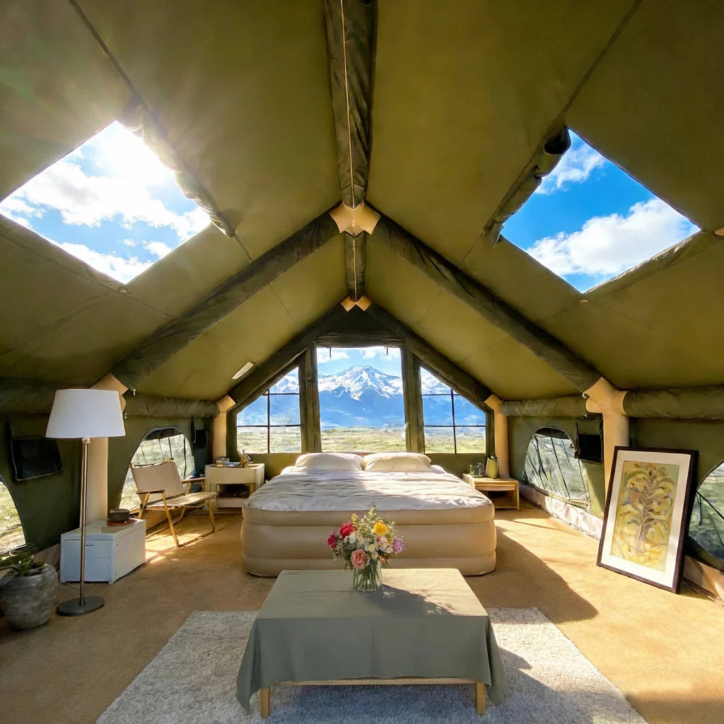 Inflatable Camping Tent for 4–8 People-0