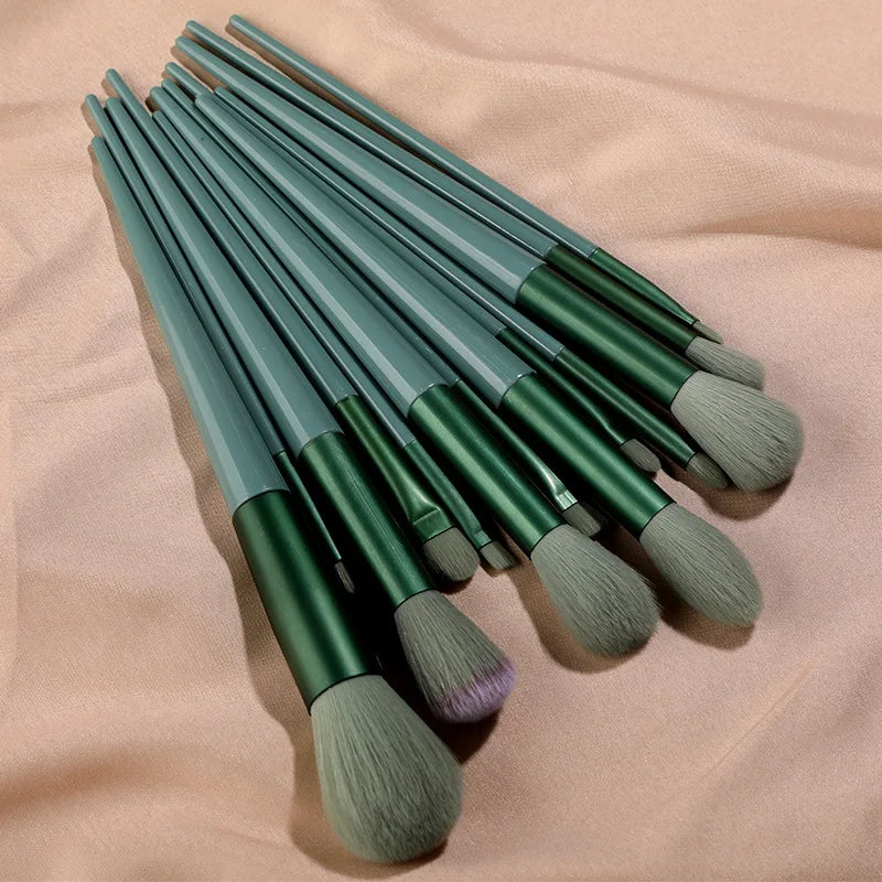 13Pcs Makeup Brushes Set Eye Shadow Foundation Women Cosmetic Powder Blush Blending Beauty Make Up Tools For Beginner Hotting