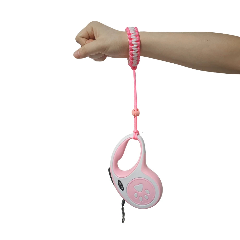 Hand Free Dog Leash Anti-Fall Wrist Strap Adjustable Wristband For Retractable Puppy Traction Rope Chihuahua Yorkie Accessories