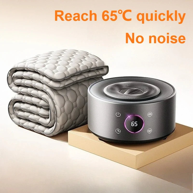Smart Water-Circulating Heated Mattress Pad – Constant Temperature Electric Blanket for Single & Double Beds-1
