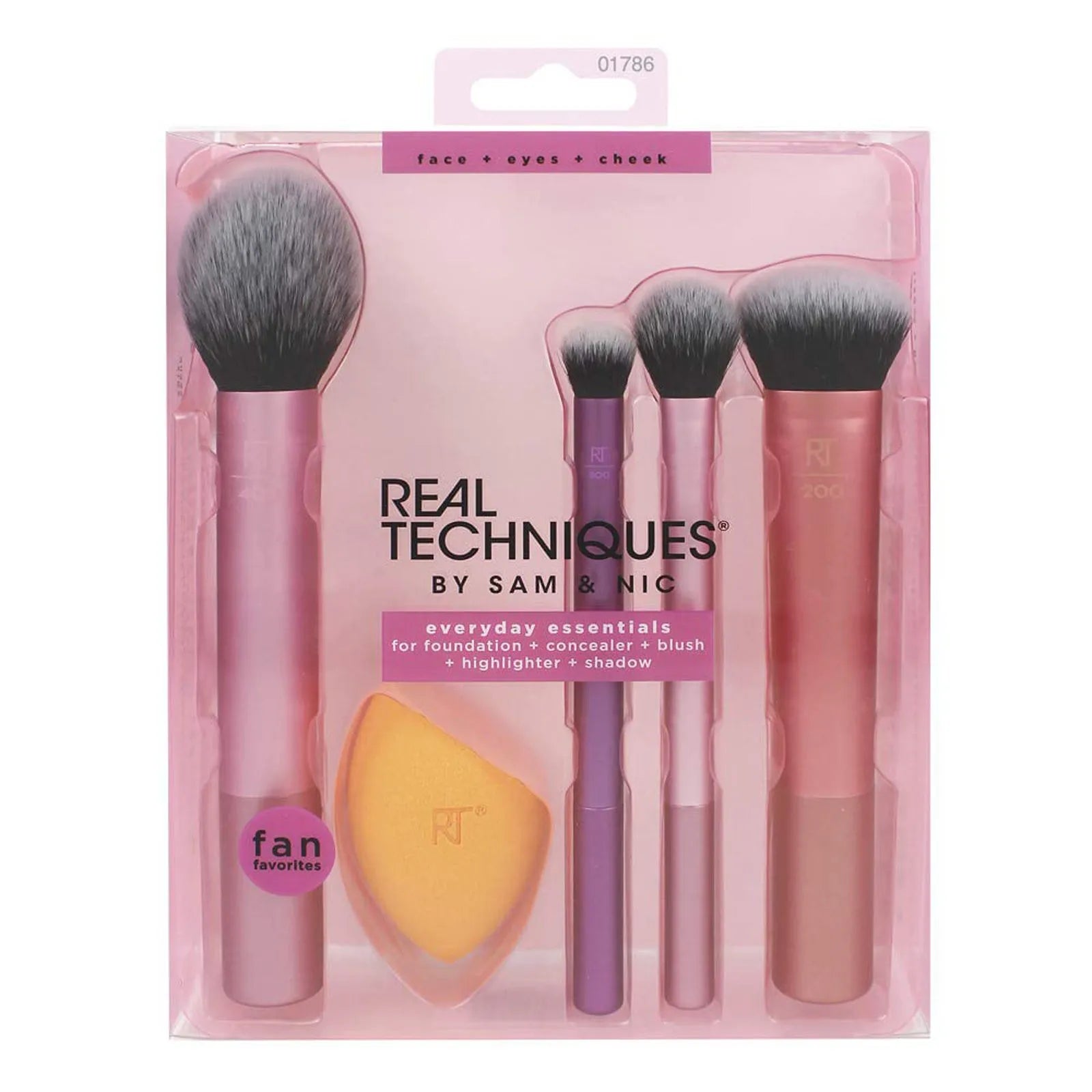 Makeup brush set, eye shadow tool, powder brush, concealer, female makeup and beauty tool, girl gift