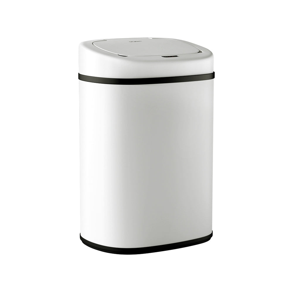 NNEDSZ 82L Motion Sensor Bin Rubbish Automatic White-2