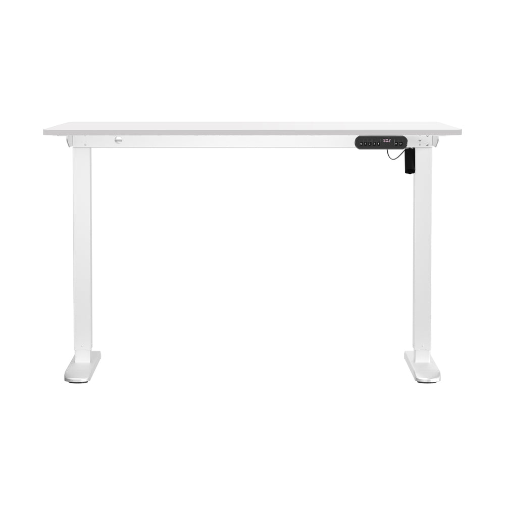 NNEED Electric Standing Desk Single Motor White 140CM-1