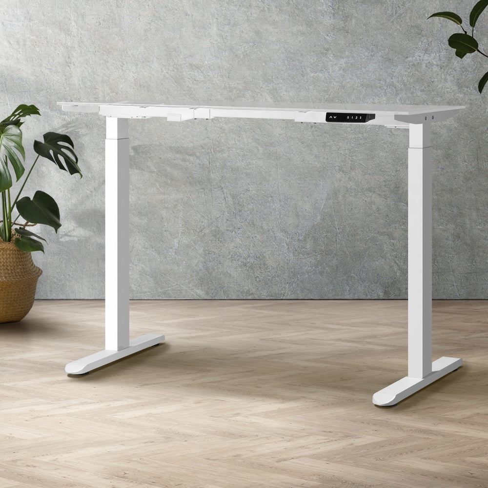 NNEED Standing Desk Frame Adjustable Dual Motor White-2