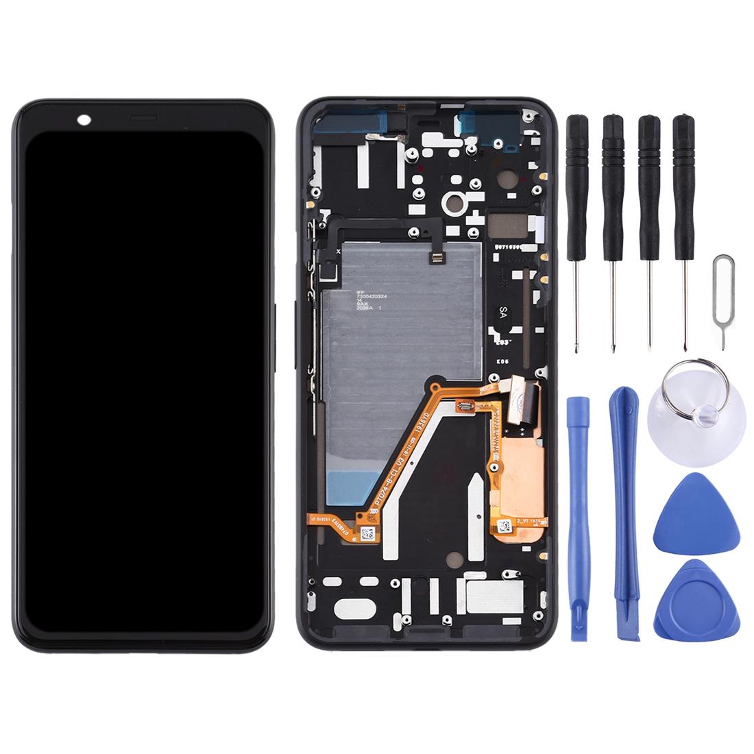 NNEIDS Full Assembly Lcd Screen With Frame For Google Pixel 4Xl-0