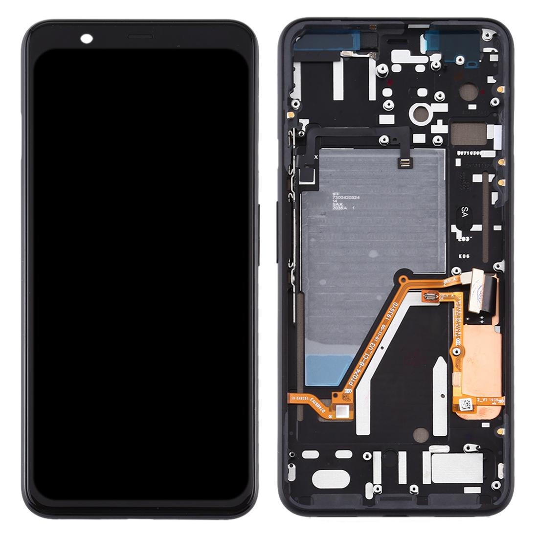 NNEIDS Full Assembly Lcd Screen With Frame For Google Pixel 4Xl-1