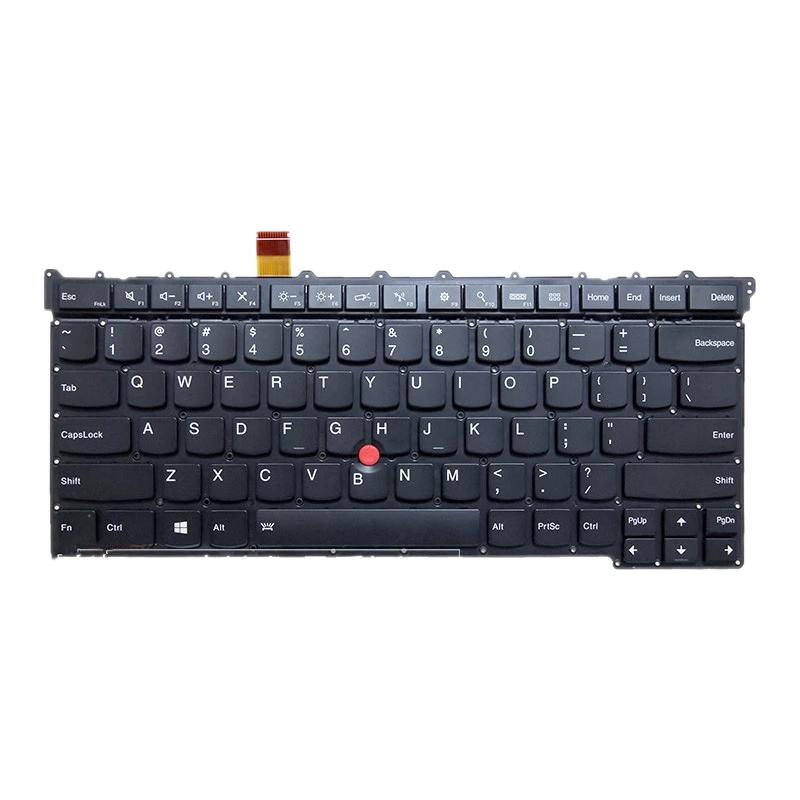 NNEIDS Backlit Us Keyboard For Lenovo Thinkpad X1 Carbon 3Rd Gen 2015-0