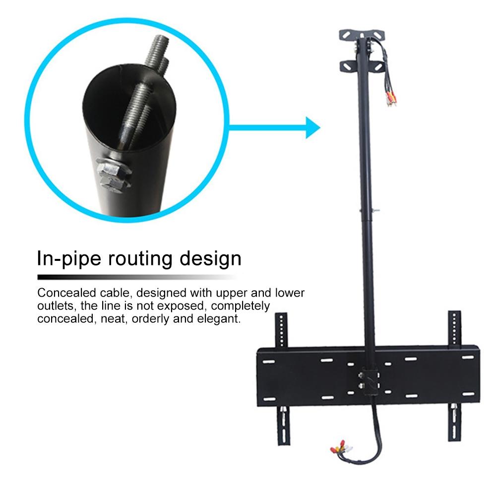 NNEIDS Universal Adjustable Tv Wall / Ceiling Mount - 32-65 Inch Height & Angle - 2M-2