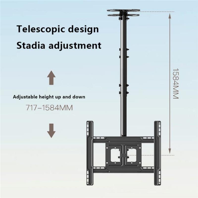 NNEIDS Telescopic Tv Hanger For 32-65 Inch Lcd Ceiling Mount-4