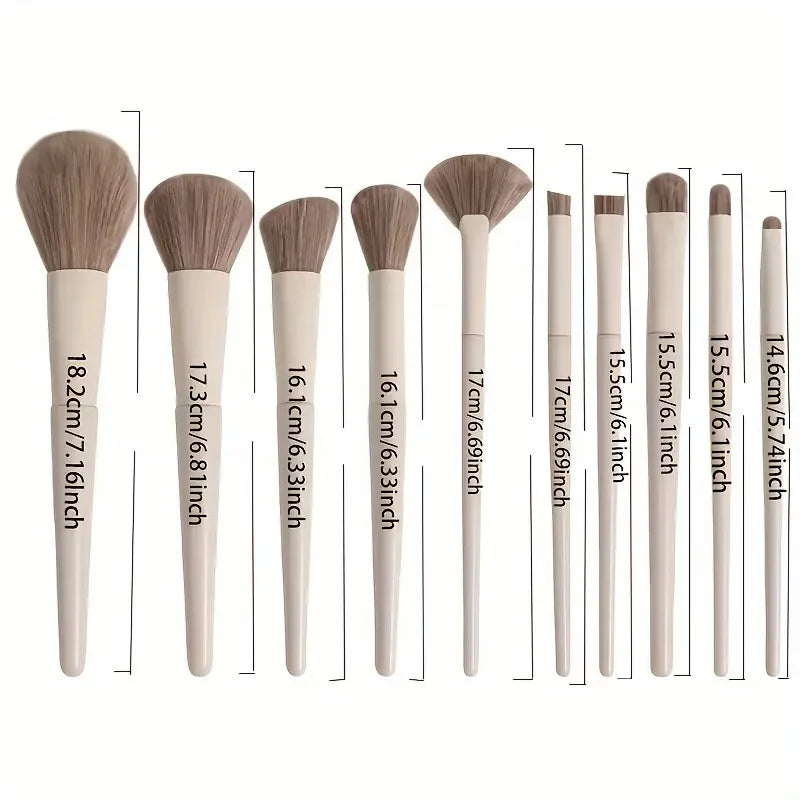Professional Soft 10-14PCS Makeup Brushes Set for Women Eye Shadow Foundation Blush Powder Concealer Cosmetic Beauty Tools