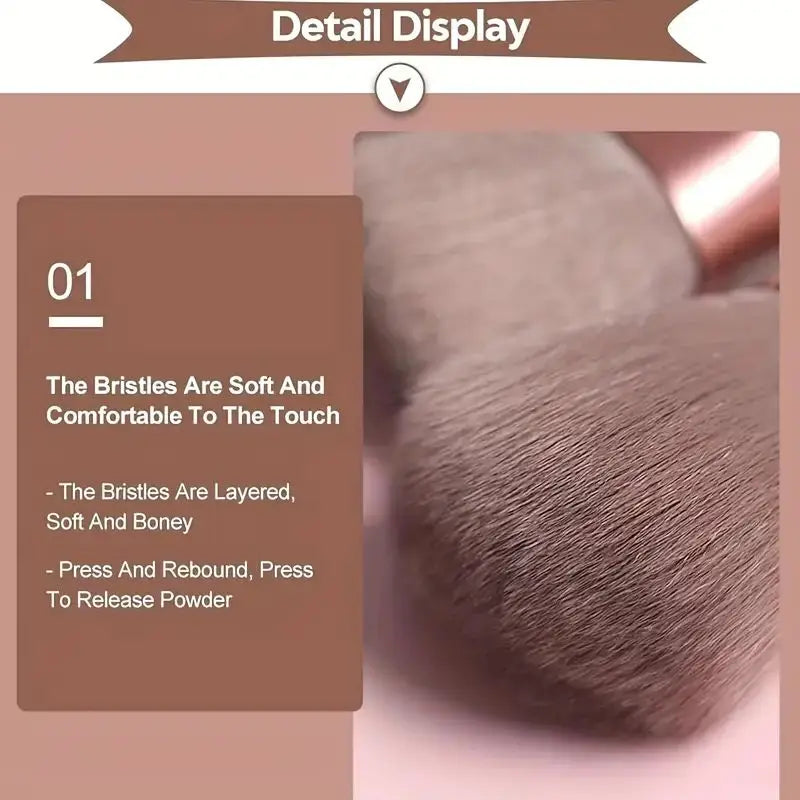 13Pcs Makeup Brushes Set Eye Shadow Foundation Women Cosmetic Powder Blush Blending Beauty Make Up Tools For Beginner Hotting