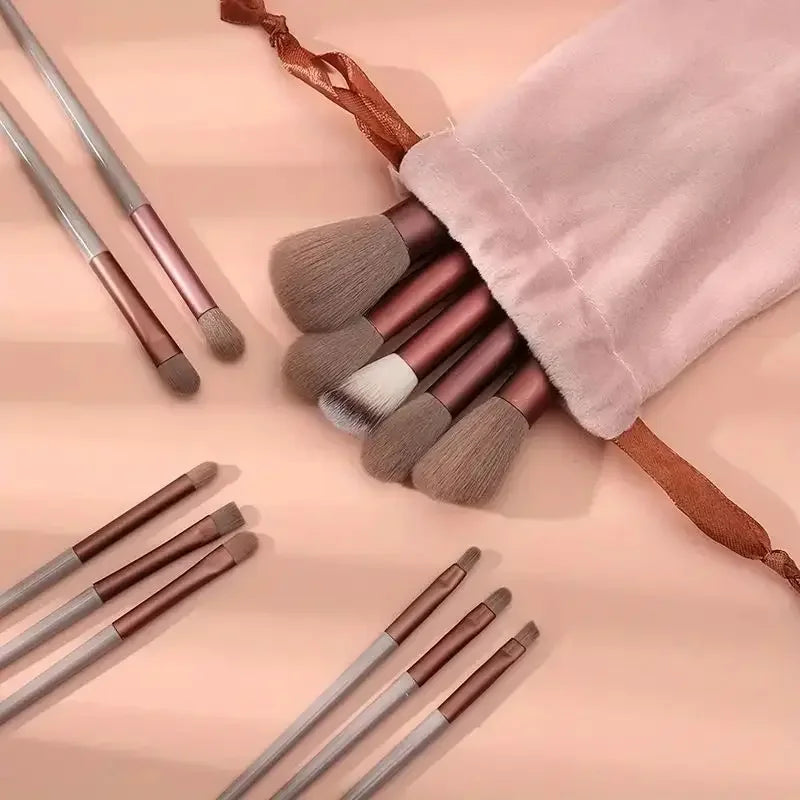 13Pcs Makeup Brushes Set Eye Shadow Foundation Women Cosmetic Powder Blush Blending Beauty Make Up Tools For Beginner Hotting