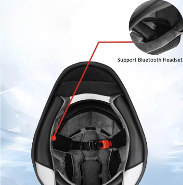 NNEOBA Motorcycle FBR Full Face Retro Helmet-4