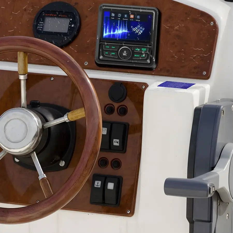 NNEOBA Waterproof Bluetooth Marine Stereo Radio-2